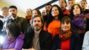 Nicolás Del Caño y Romina del Plá.&nbsp;