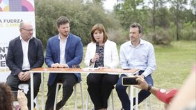 Bullrich en Rosario: más picotazos a CFK que a Larreta