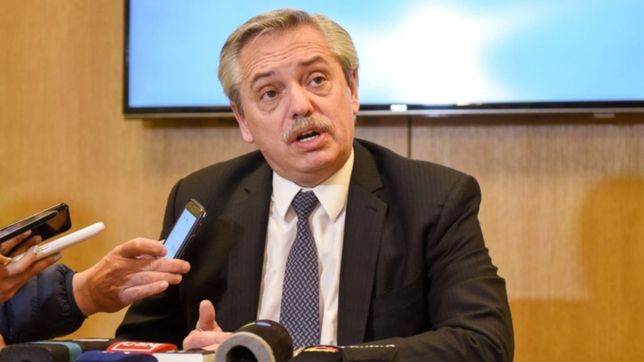 fernandez: me preocupa que el 28 macri haga lo que hizo tras las paso