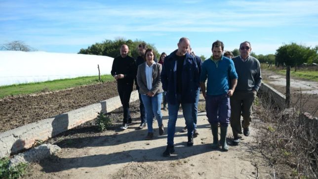 en ranchos, insaurralde prometio estar junto a quien invierte y genera empleo?