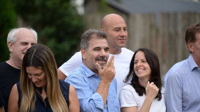 Cristian Ritondo, en la reunión de la mesa provincial del PRO, en La Plata.&nbsp;