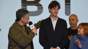 jorge macri gano la interna de jxc y se mostro con lousteau en el escenario