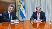 El alcalde Jorge Macri y el ministro Toto Caputo El alcalde Jorge Macri y el ministro Toto Caputo