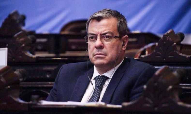 Germán Martínez, jefe del bloque Unión por la Patria.