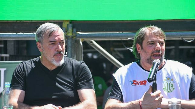 Rodolfo Aguiar y Daniel Catalano (Foto: NA)