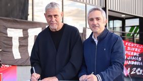 Jorge Ferraresi arrancó la carrera por la gobernación aliado a Larroque