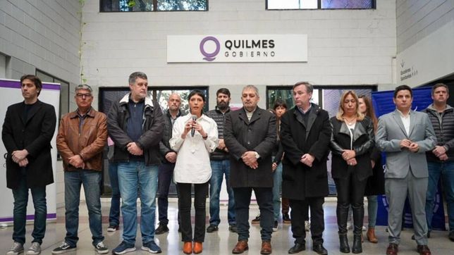mendoza y jxc, sin grieta en quilmes: repudio conjunto antes de la movilizacion