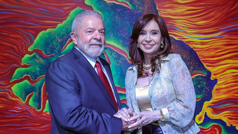 Lula da Sila y CFK.