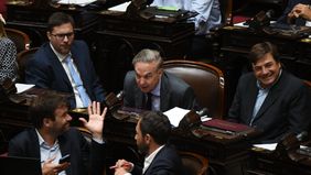 Diputados de Encuentro Federal y la Coalición Cívica, dos de los bloques de la oposición que pidieron la interpelación.&nbsp;