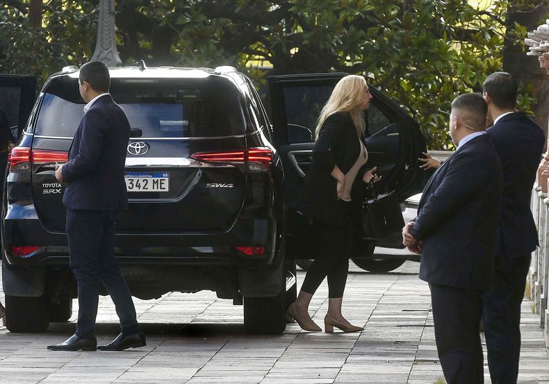 Karina Milei llega a la Casa Rosada. Télam / Amarelle Gustavo Karina Milei llega a la Casa Rosada. Télam / Amarelle Gustavo