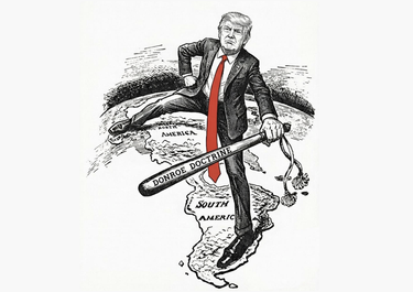 Donald Trump impone el poder del Gran Garrote.