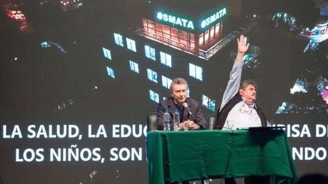 cruces en smata por el abucheo a macri y el rol de pignanelli