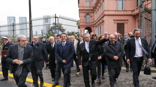 guino de fernandez a poli: tuvo palabras muy reflexivas