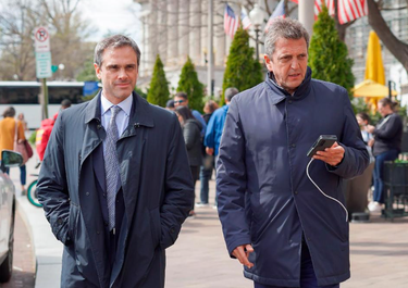 Sergio Massa y Guillermo Michel en Washington