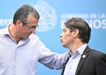 Maximiliano Suescún y Axel Kicillof.