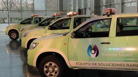 Vicente López: lanzan una nueva flota para soluciones rápidas a cuestiones urbanas