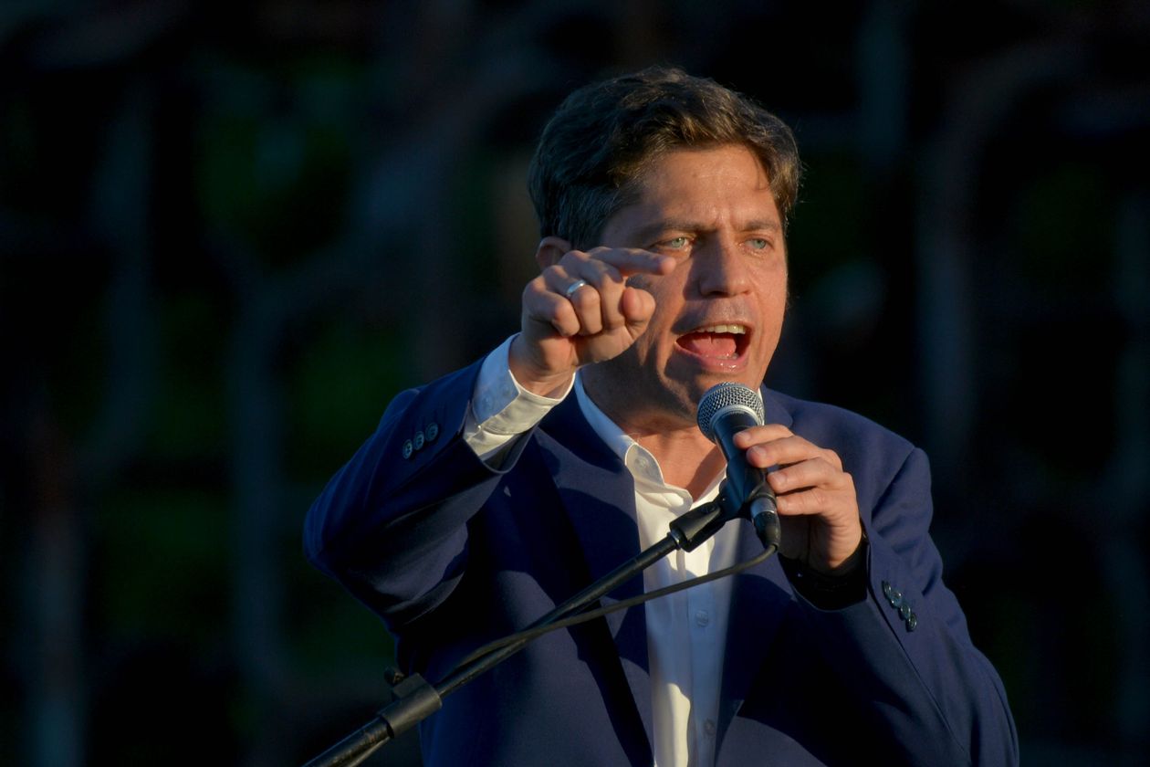 Axel Kicillof en San Pedro. Foto: AGLP.