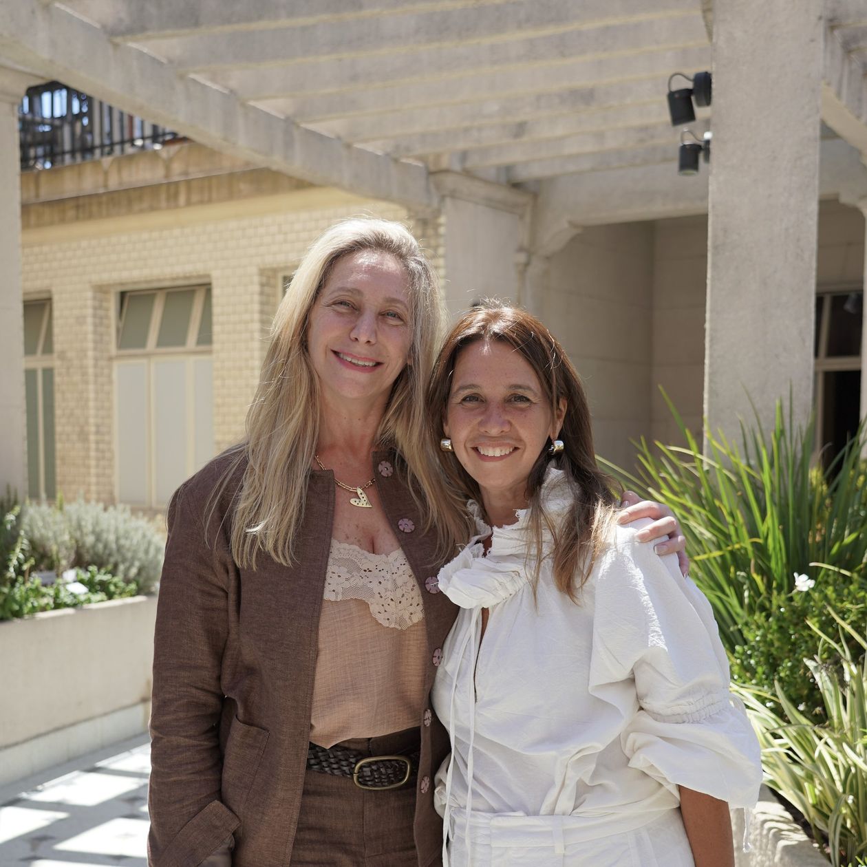 Karina Milei y Pilar Ramírez.
