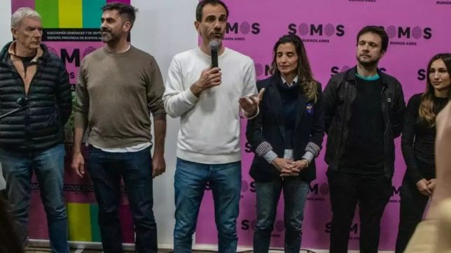 Pablo Petrecca, tras ganar una banca en el Senado.