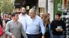 Gerardo Morales, de recorrida en La Plata.&nbsp;