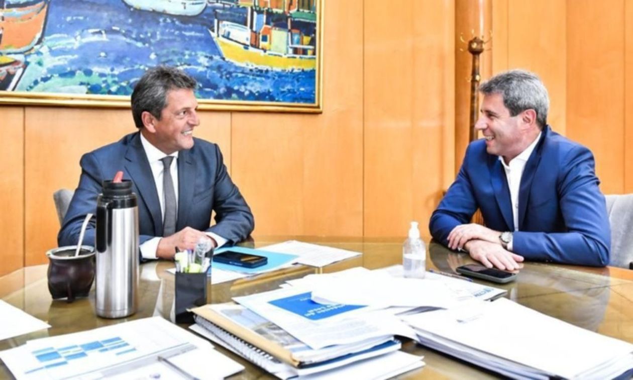 Sergio Uñac y Sergio Massa