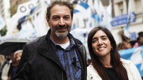 Pablo Carro y Coti San Pedro, de Fuerza Patria Córdoba.