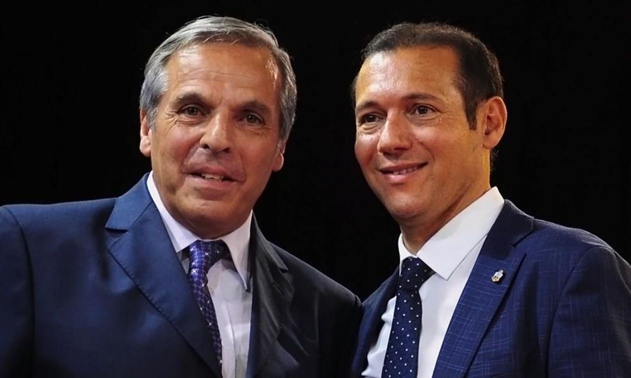 Omar Gutiérrez y Jorge Sapag