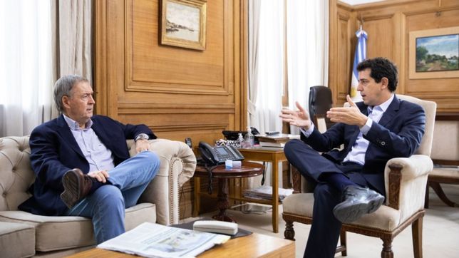 acercamiento del gobierno con schiaretti, con rio cuarto en el horizonte
