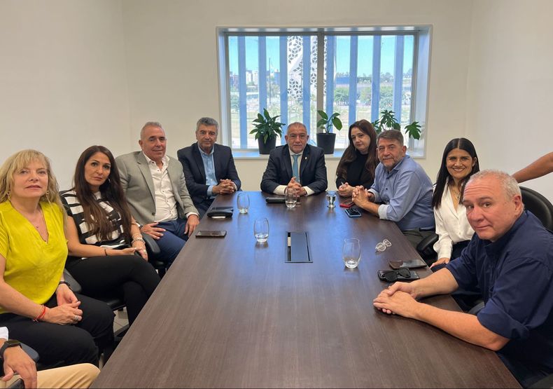 Luis Juez encabezó la última reunión del bloque del Frente Cívico en la Legislatura de Córdoba.
