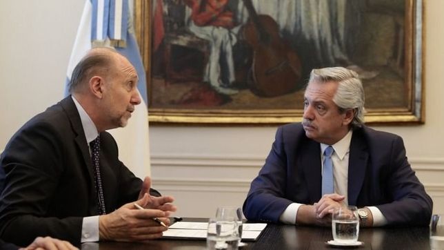 perotti se reune con fernandez y pone el gancho para la ley de conectividad