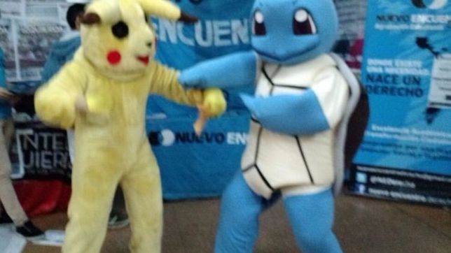 finalmente, se cruzaron los pokemones del pro y los k