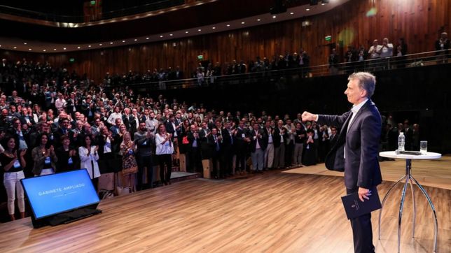 macri encabeza una reunion de gabinete ampliado tras las elecciones