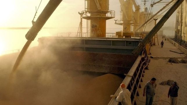 con la liquidacion de granos en alza, crecen las exportaciones bonaerenses