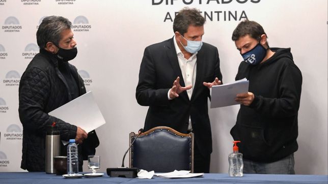 ultimatum de grabois a massa para revivir una negociacion y no romper en diputados