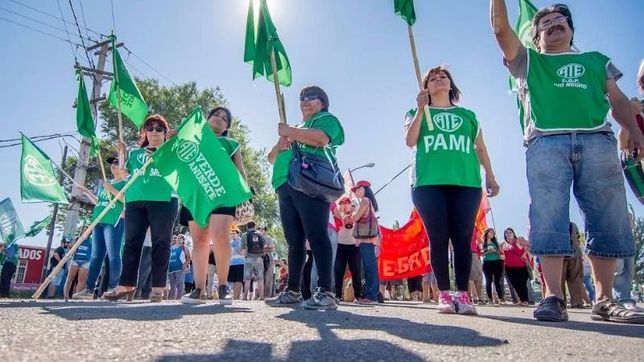 imagenes del reclamo de ate en el alto valle