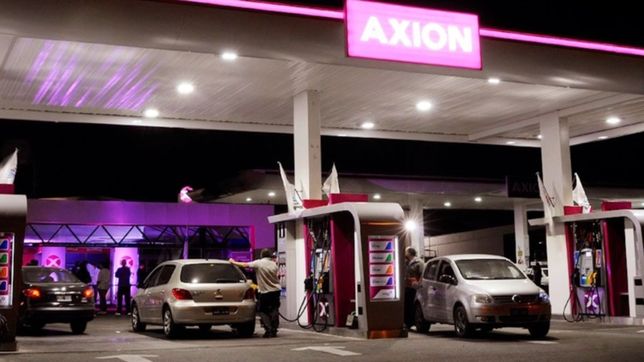 axion recorto el aumento inicial y bajo sus combustibles un 2%