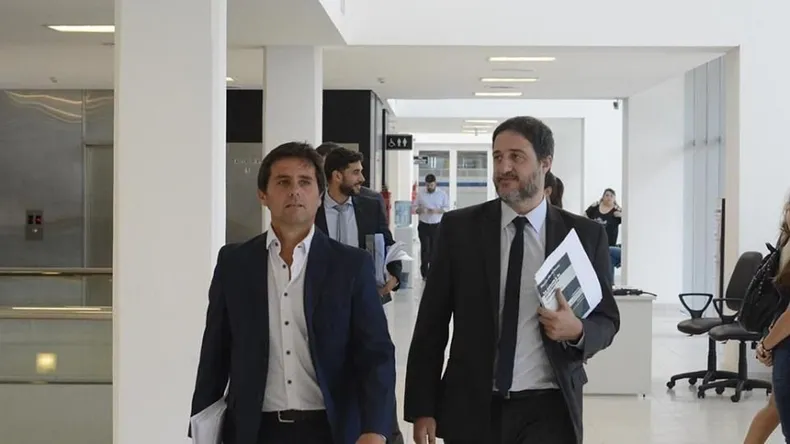 Los fiscales de Santa Fe Luis Schiappa Pietra y Mat&iacute;as Edery.