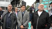 Santa Fe: las flores de Pullaro a Scioli y Milei por el apoyo en seguridad y en los juegos Suramericanos 2026