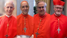 Cardenales argentinos que votarán al sucesor del papa Francisco: Poli, Fernández, Rossi y Bokalic