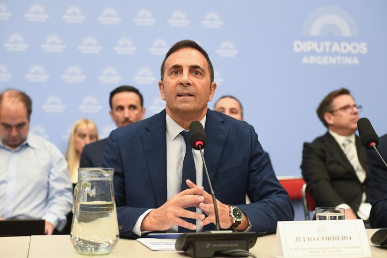 Julio Cordero, el secretario a cargo de la reforma laboral que pide Javier Milei.&nbsp;