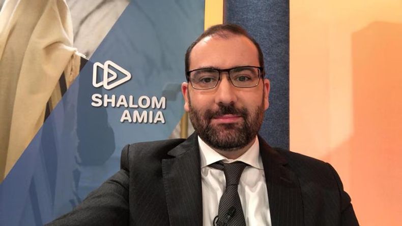 Axel Wahnish, rabino consejero espiritual de Javier Milei