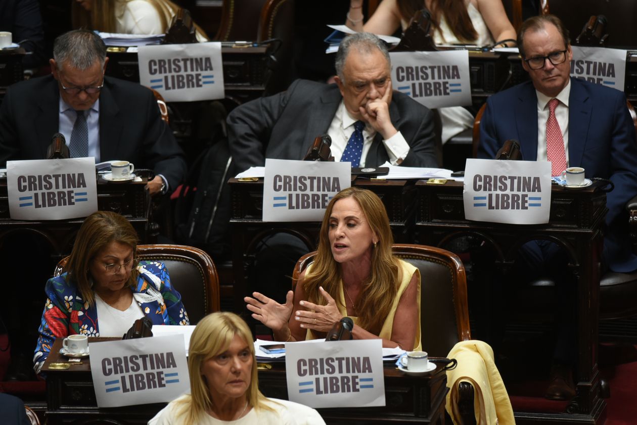 Victoria Tolosa Paz, del grupo díscolo del peronismo.&nbsp;