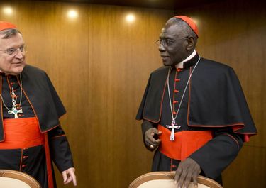 Raymond Burke y Robert Sarah, los cardenales críticos del papa Francisco