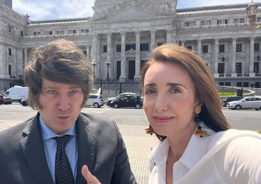 Javier Milei y Victoria Villarruel