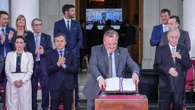 Felipe Michlig, actual presidente del Senado, y la nueva Constitución de Santa Fe