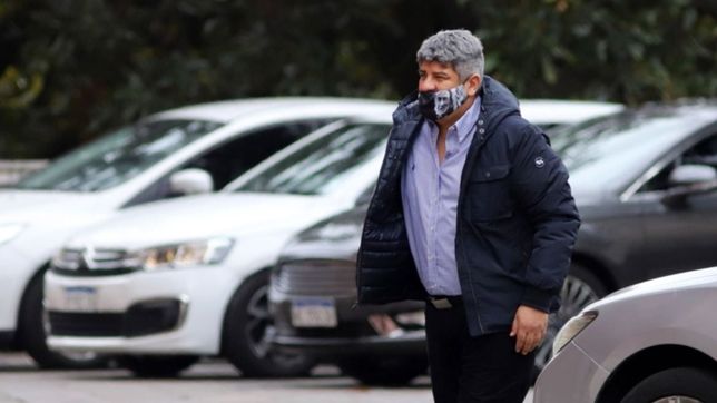 pablo moyano le tiro flores a massa: llego en el momento justo