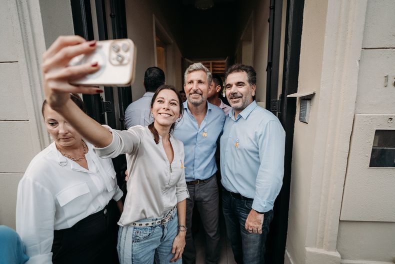 Cristian Ritondo estuvo con Rogelio Frigerio en la inauguración de la nueva sede del PRO en Concordia. La diputada Nancy Ballejos fue la organizadora e invitó a su jefe de bloque a la ciudad.