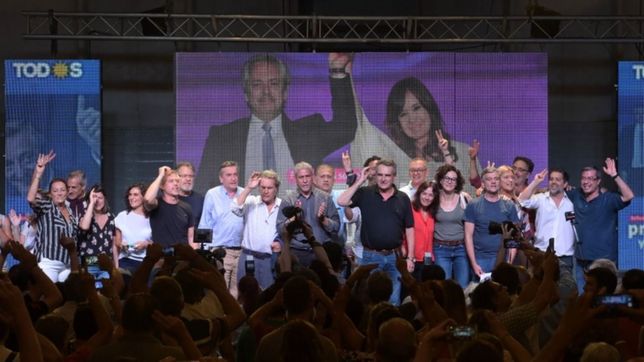 el albertismo sigue sin lanzarse: la tribuna de rossi salio en defensa de todos