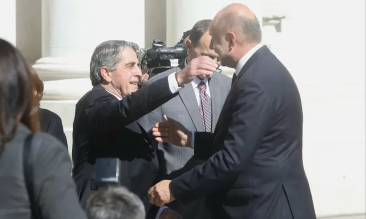 Omar Perotti y Armando Traferri, los jefes de las tribus legislativas más numerosas del peronismo de Santa Fe.
