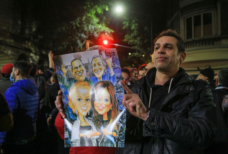 Perón, Kirchner, Evita y CFK.